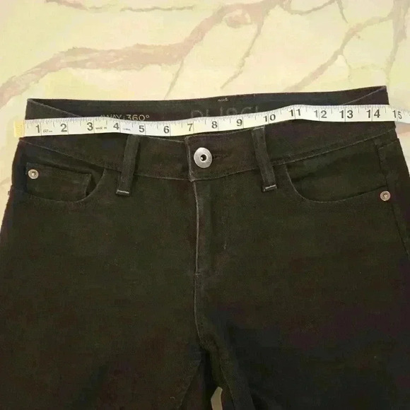 DL1961 Angel Mid Rise Skinny Ankle Jeans Onyx Black Womens Size 26 - Picture 9 of 11
